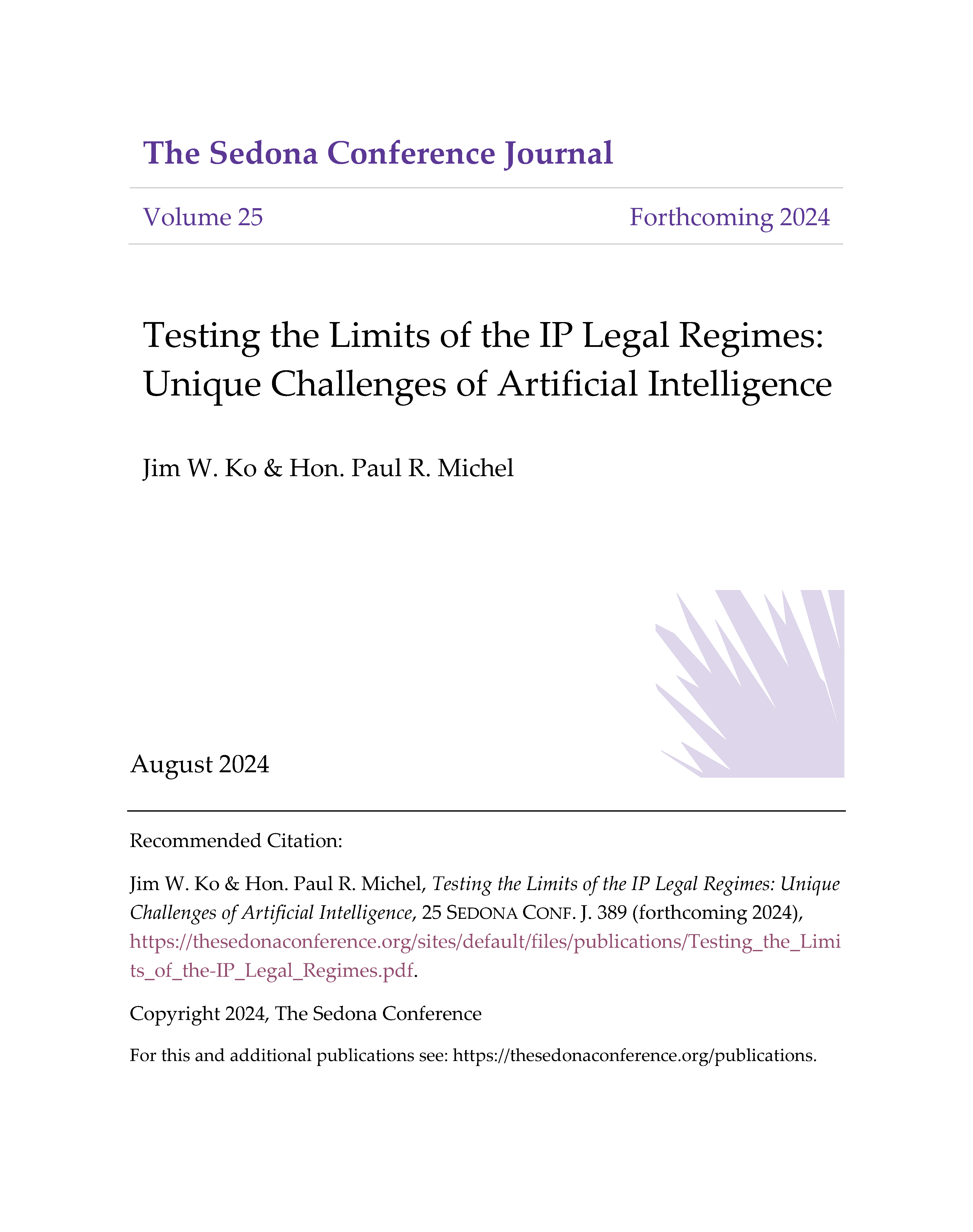 Testing the Limits of the IP Legal Regimes